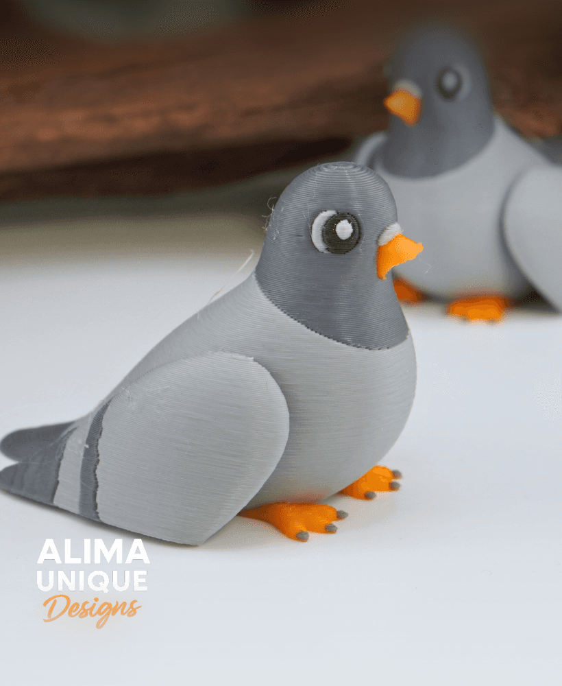 KEYCHAIN Tiny dove.stl 3d model