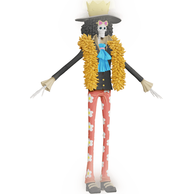 One Piece Brook 3d model