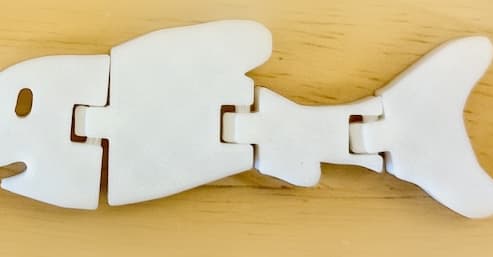 Articulated Fish 3d model