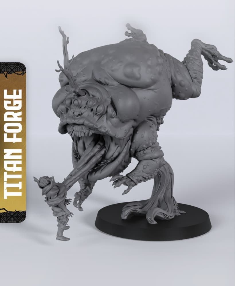 Carnival Toad - With Free Dragon - 5e DnD Inspired for RPG and Wargamers 3d model