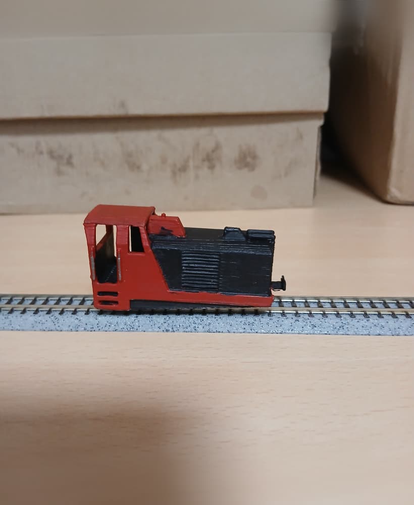 h0e Brienz Rothorn Bahn diesel locomotive BRB Hm 2/2 11 3d model