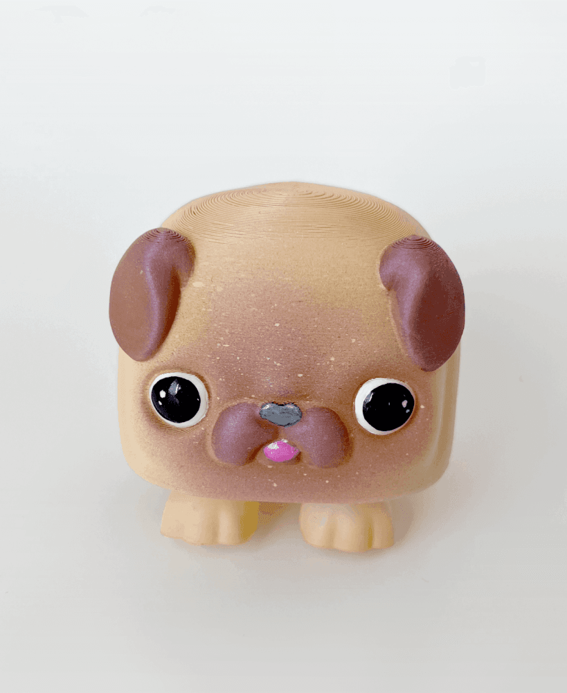 Pug Footling 3d model