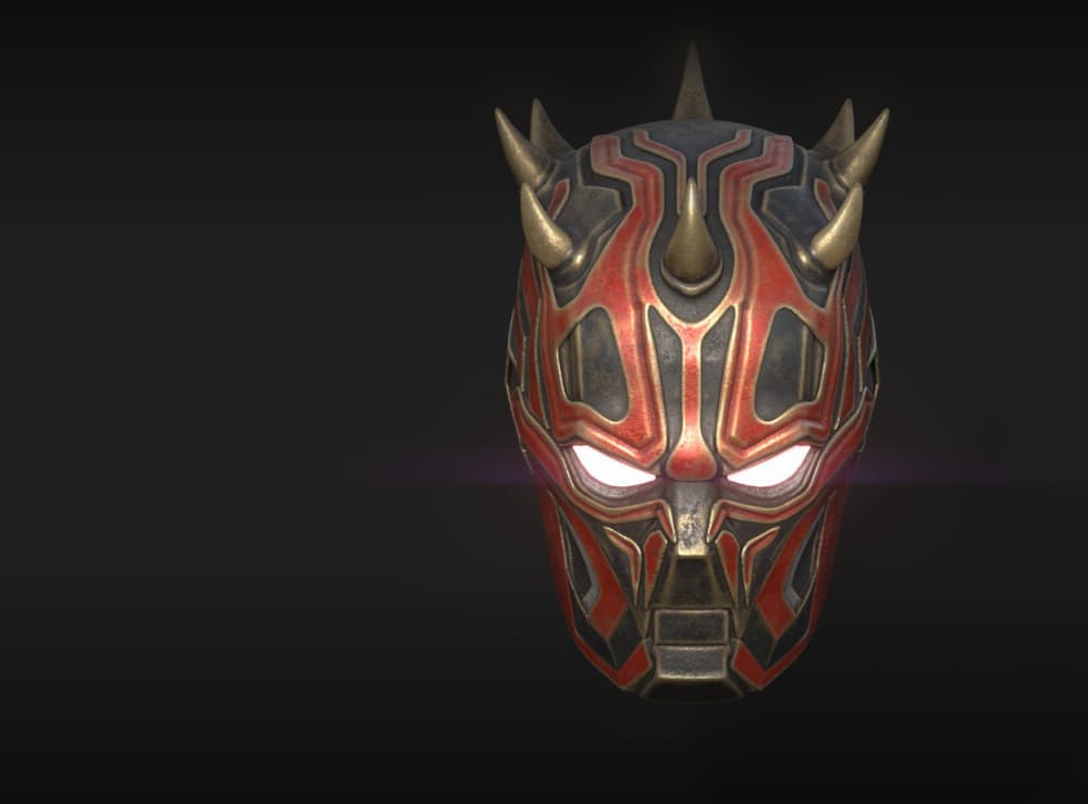 Iron Man Darth Maul V2 3d model