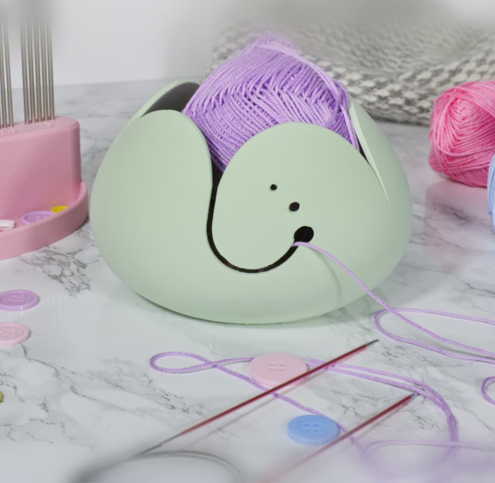 Flower Yarn Bowl 3d model