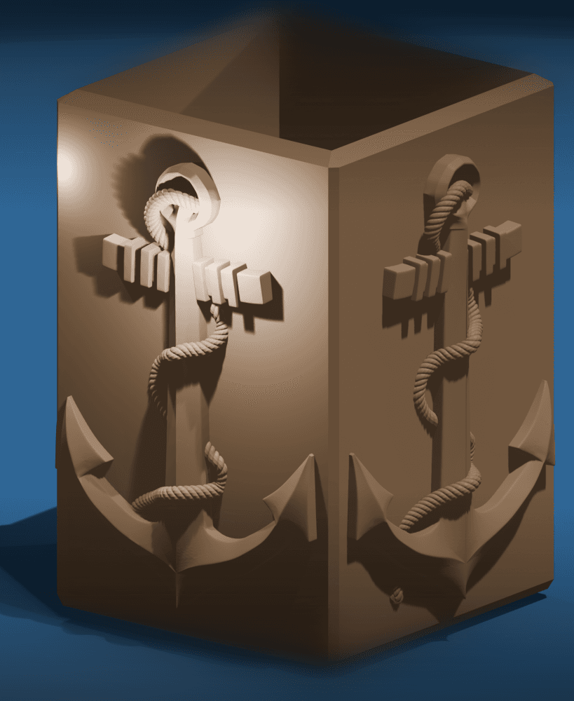 Navy Cup 3d model