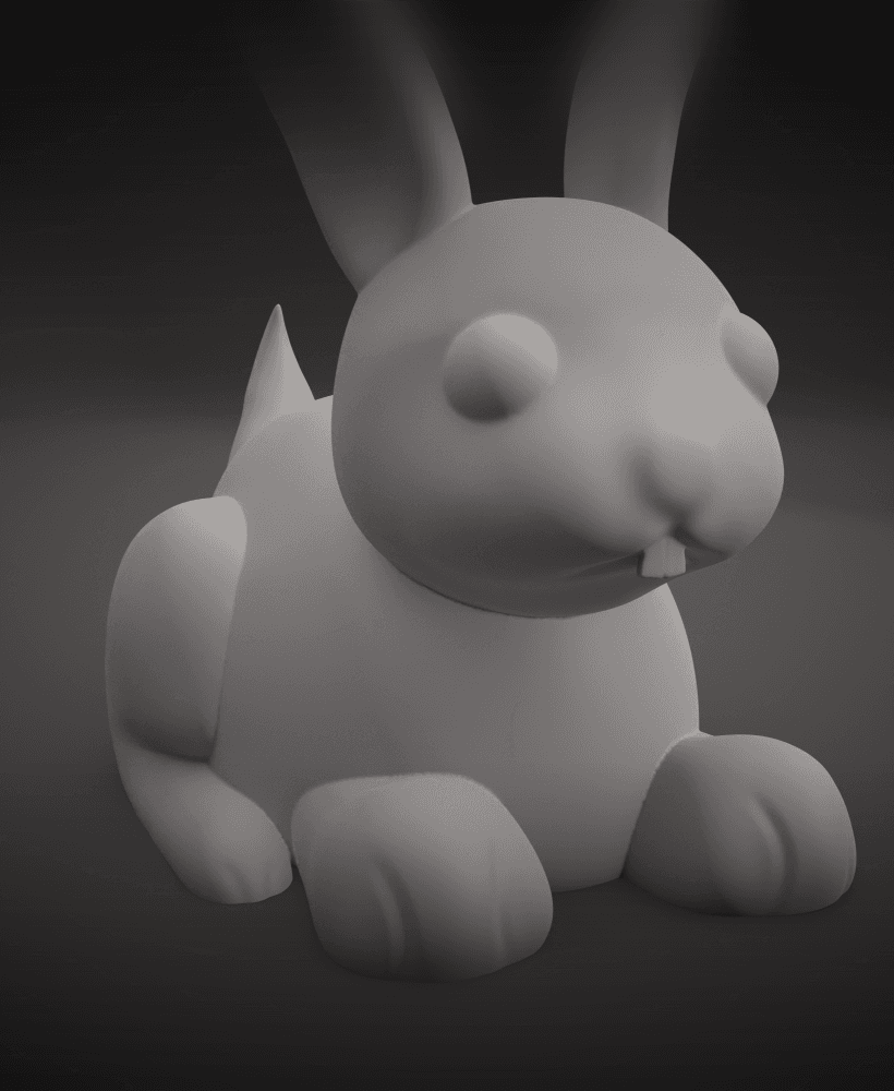 Rabbit – 3D Printable 3d model