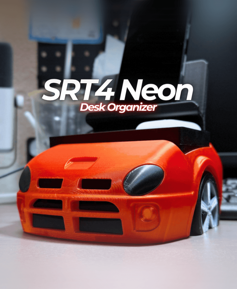 SRT4 Desk Organizer 3d model