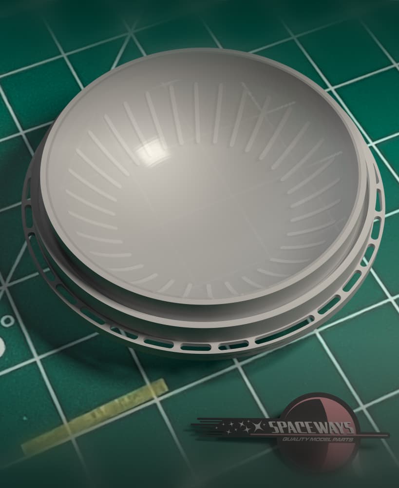 1/350 Refit Deflector Dish Kit Part Replacement 3d model