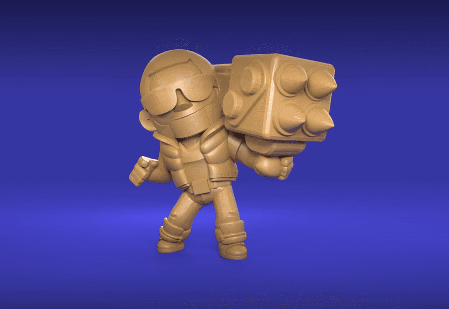 Brock (Original) - Brawl Stars 3d model