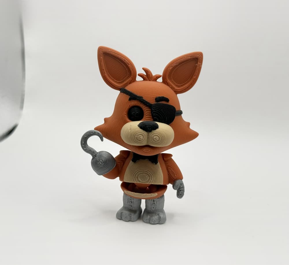 New Flexi Release: Foxy from Five Nights At Freddys! 3d model