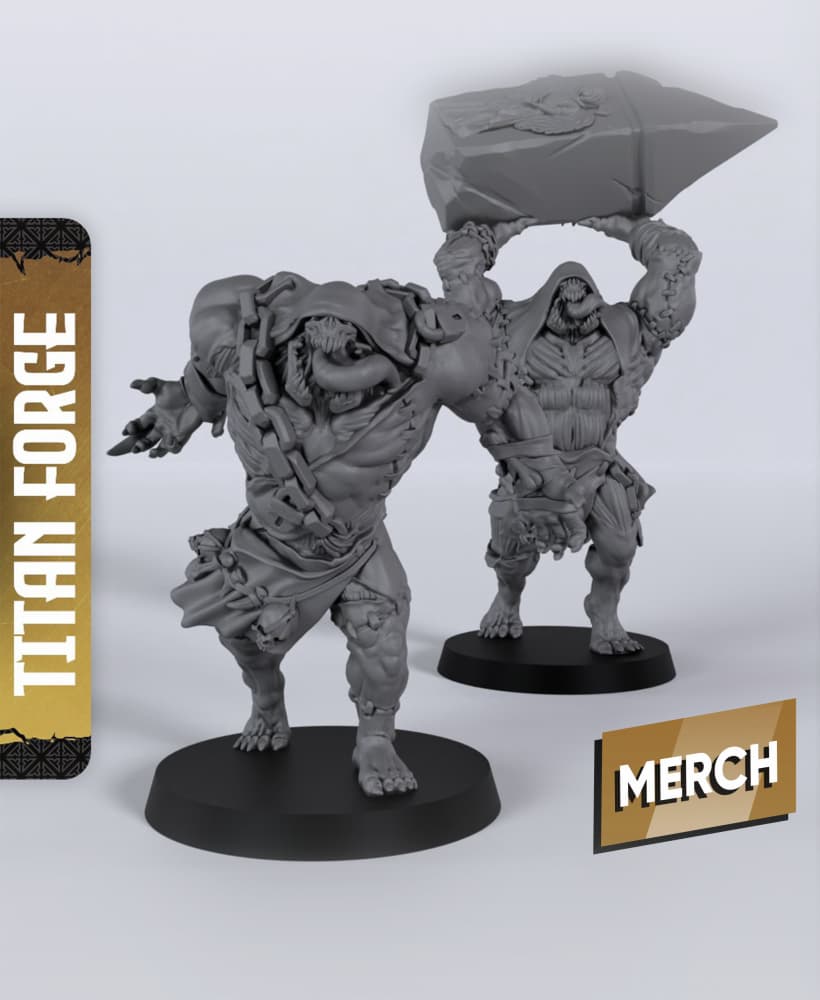 Flesh Rippers - With Free Dragon - 5e DnD Inspired for RPG and Wargamers 3d model