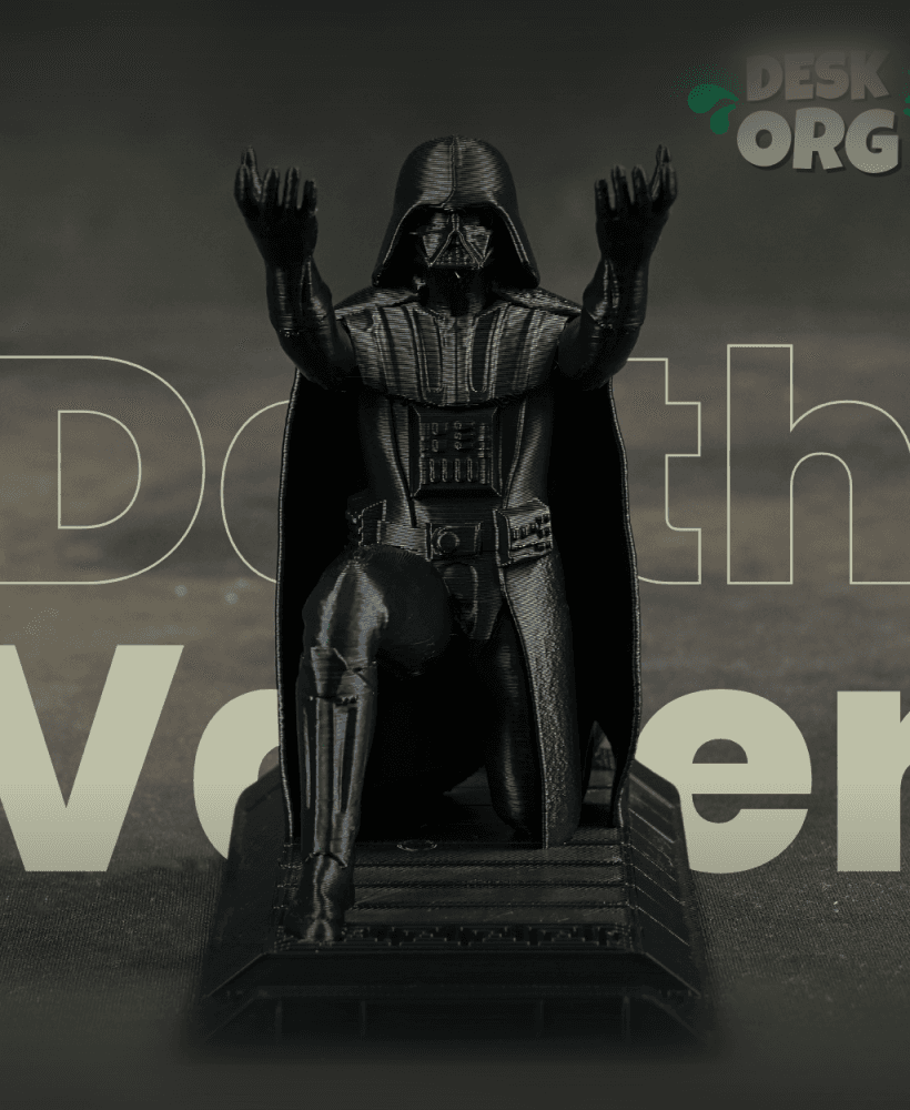 Darth Vader Pen and Phone Holder 3d model