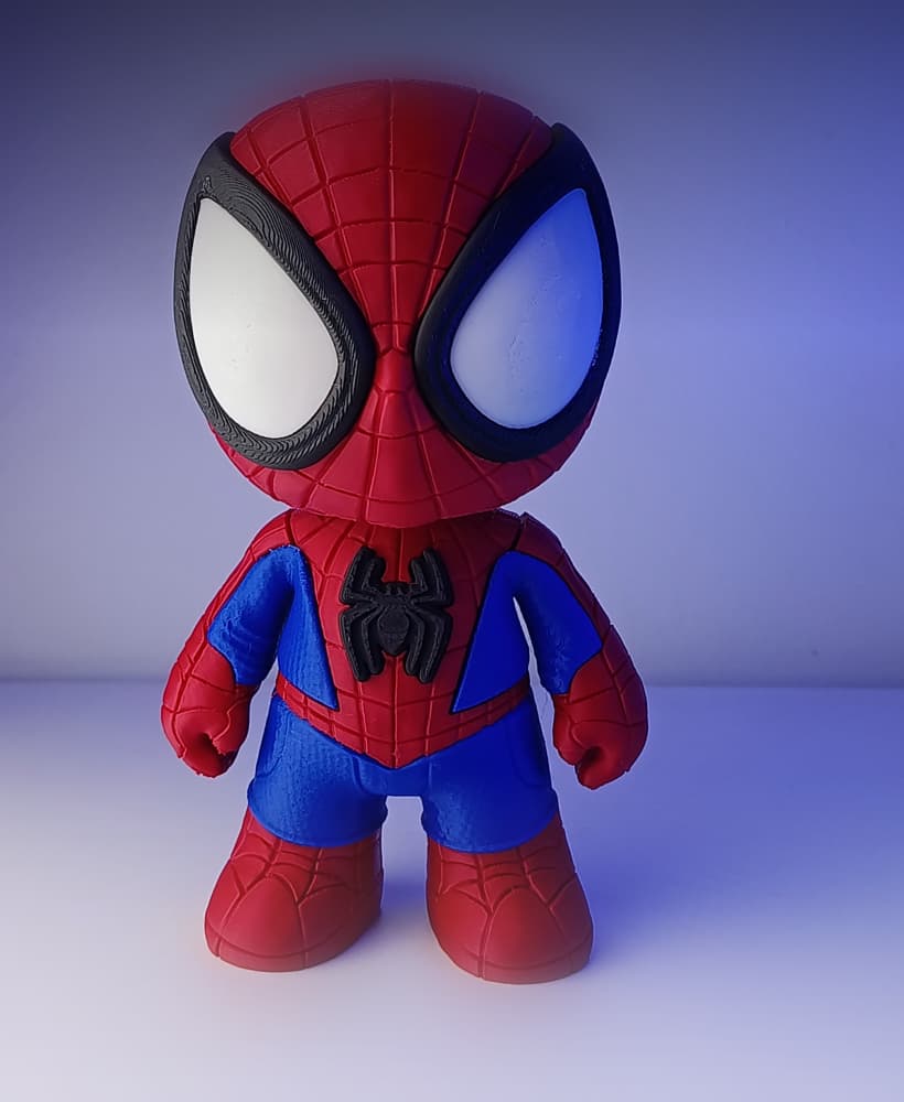 Spider-Man Chibi - Multi-Part Design (No AMS Needed) 3d model