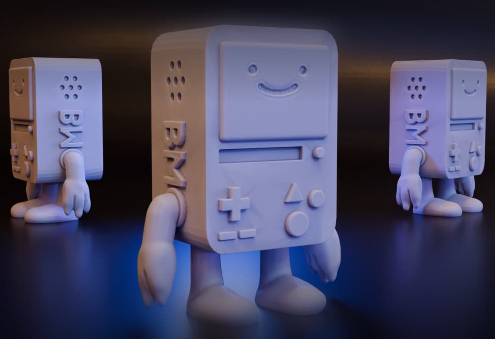 BMO - Adventure Time Construct (DND / TTRPG) 3d model