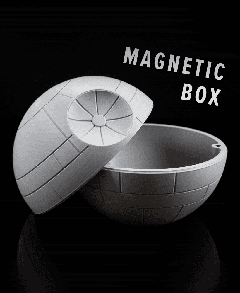 Death Star Magnetic Box - Star Wars (May The Fourth Release) 3d model