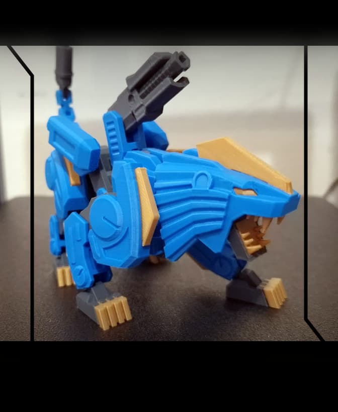 BattleMech Zodiarks - Leo 3d model