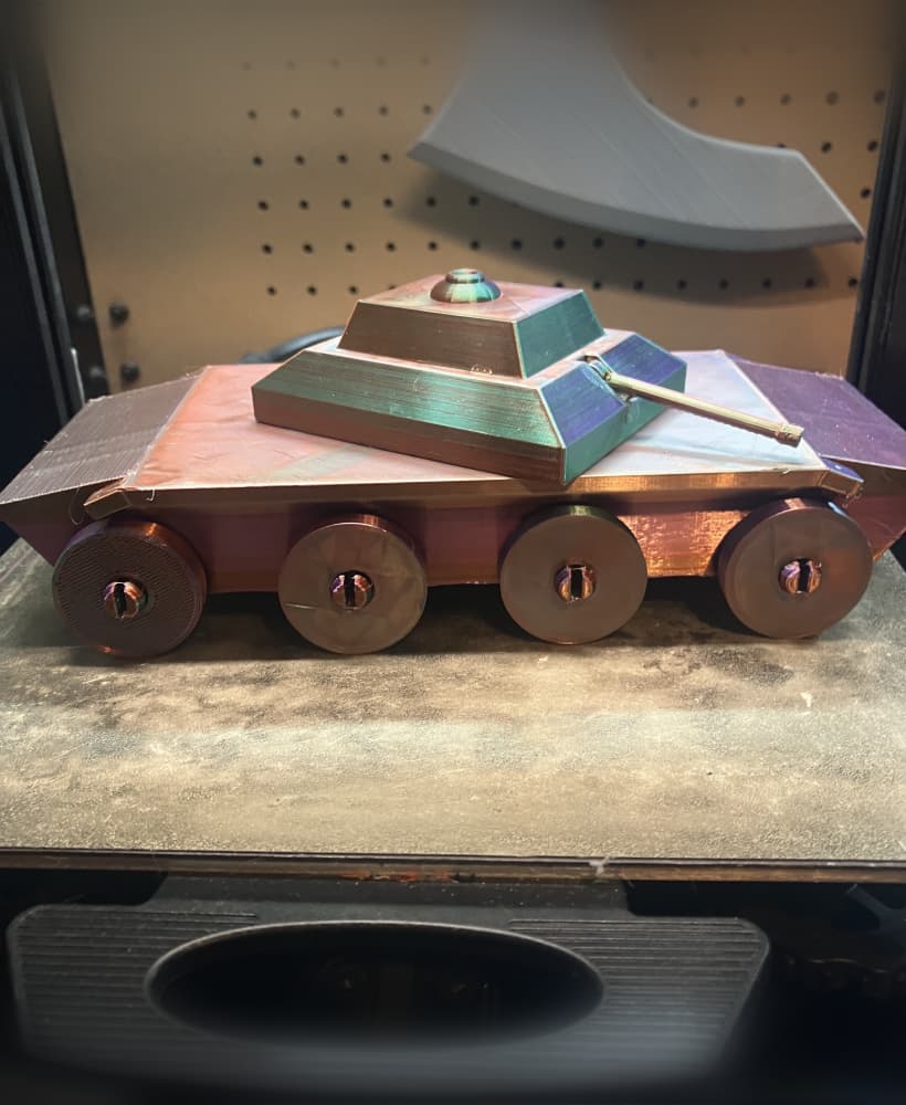 Snap-Together Tank! 3d model