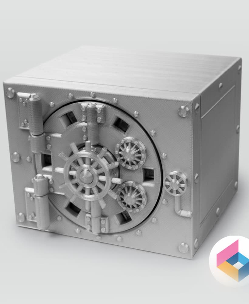 Safe vault storage(box) 3d model