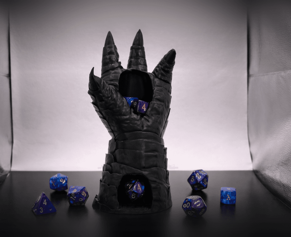 Godzilla Hand Dice Tower 3d model