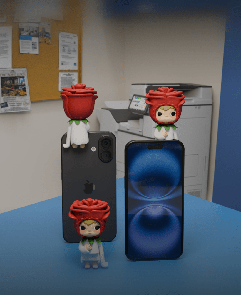 Hirono Hipper monitor figure 3d model