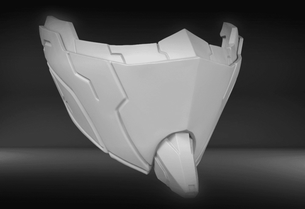 Mecha Mask V1 3d model