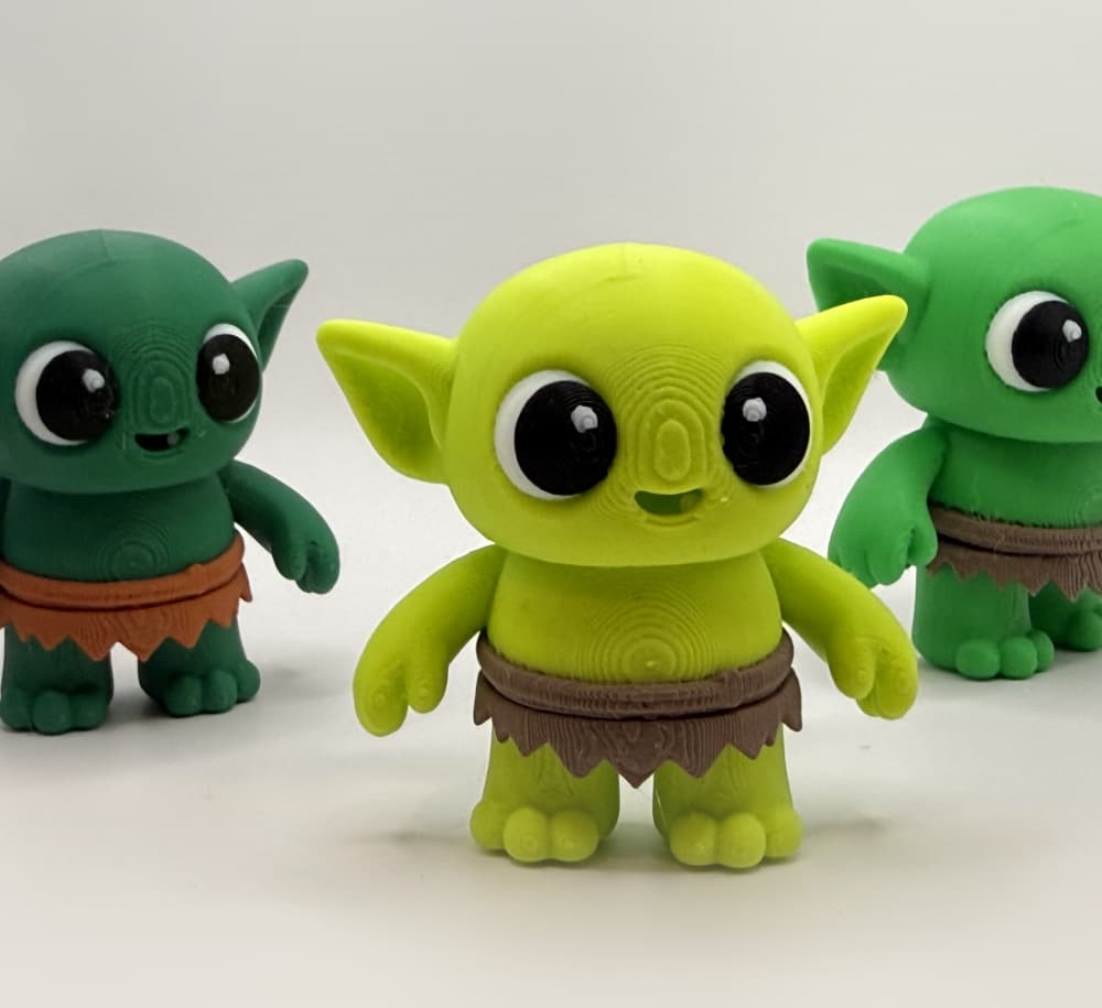 Adorable Goblin Flexi 3d model