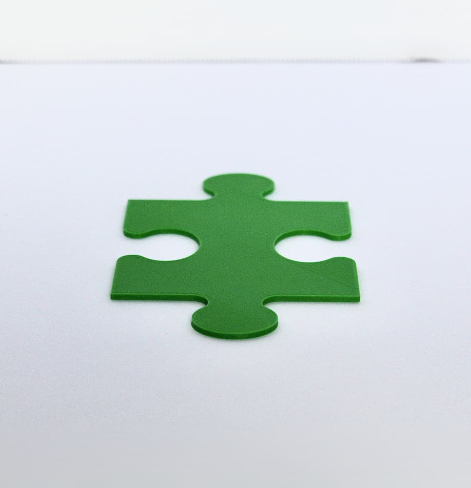 Puzzle Piece Coaster 3d model