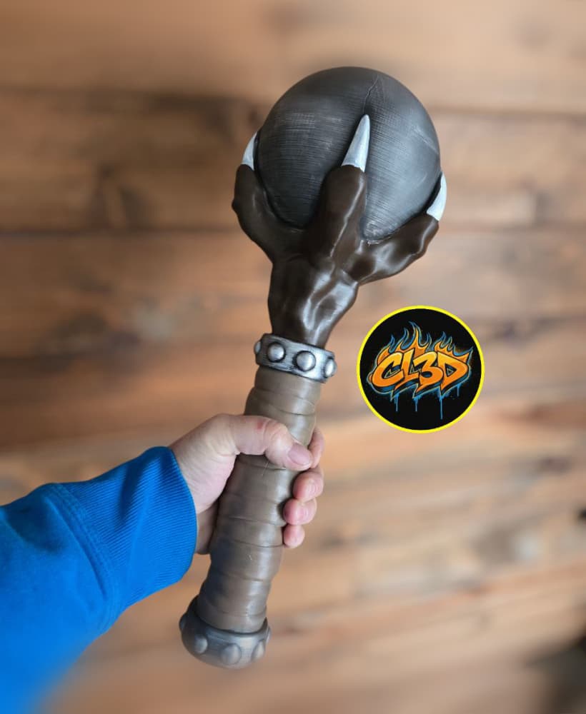 Dragon Claw Mace Cosplay / Prop 3d model