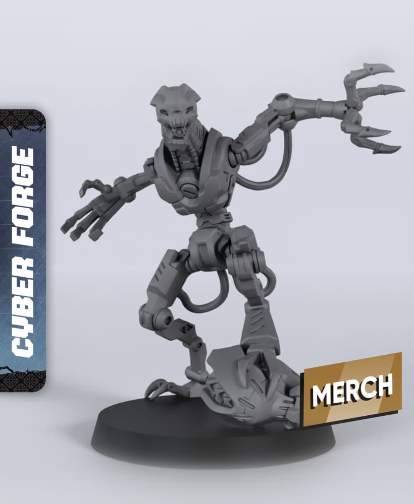 Heartpiercer - With Free Cyberpunk - Sci-Fi Gift Ideas for RPG and Wargamers 3d model