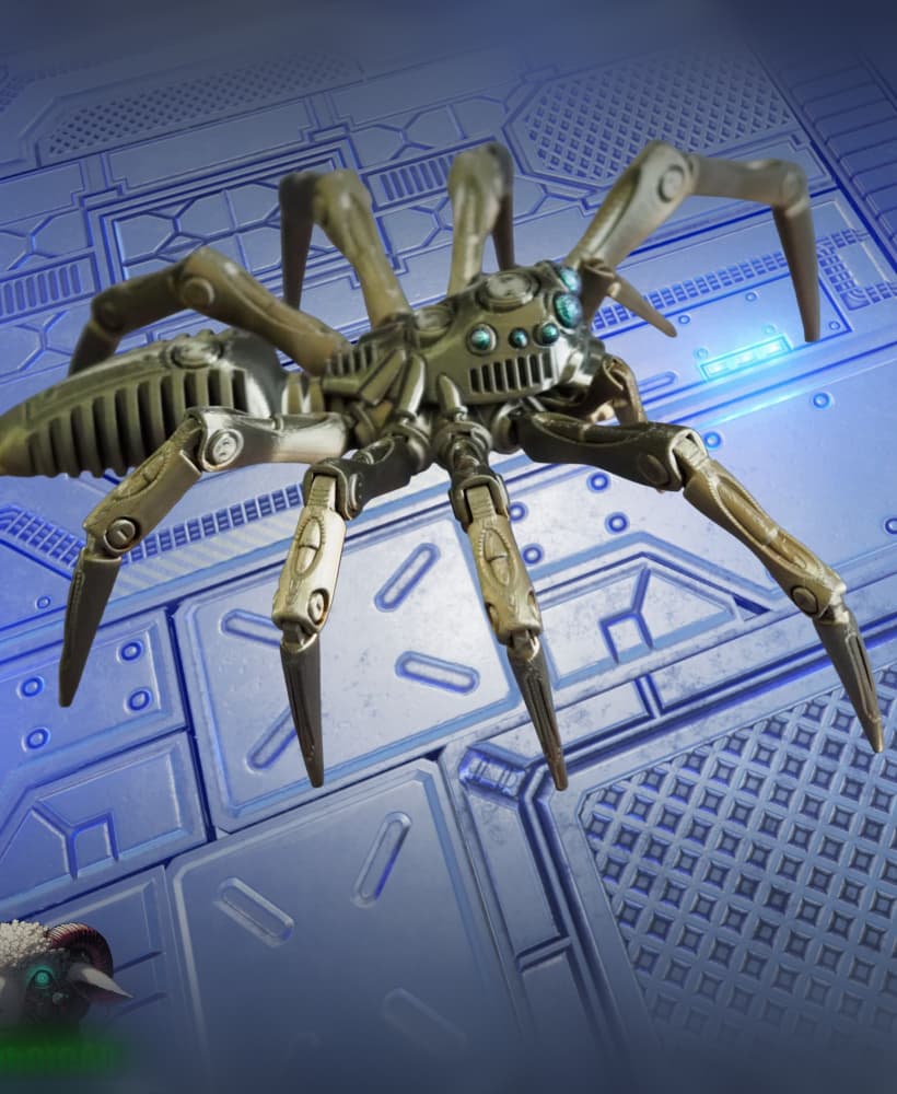 Robotic Jumping Spider 3d model