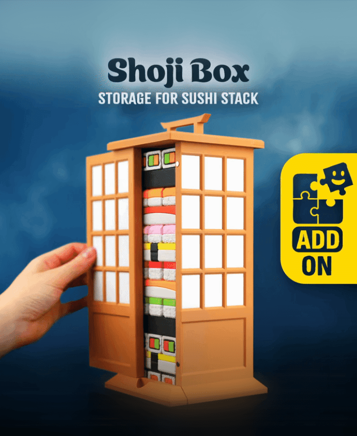 Sushi Stack — Shoji Box 3d model