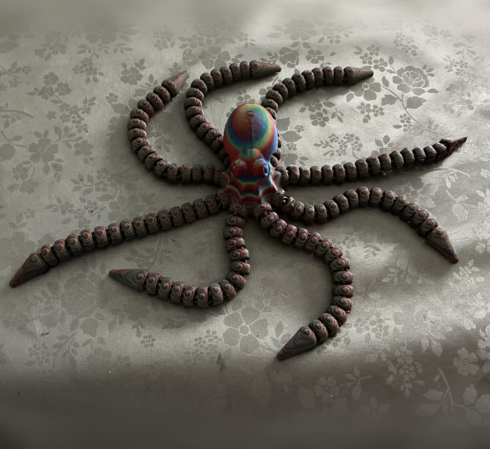 Articulated Octopus 3d model