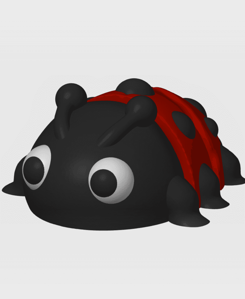 Articulated Ladybug 3d model