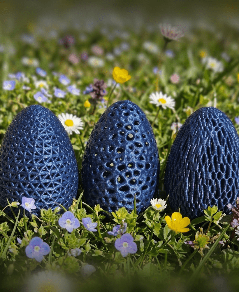 Lattice Easter Eggs 3d model