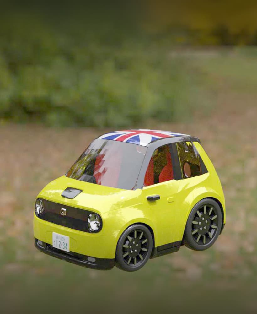 Dendeba Petite Honda E 3d model