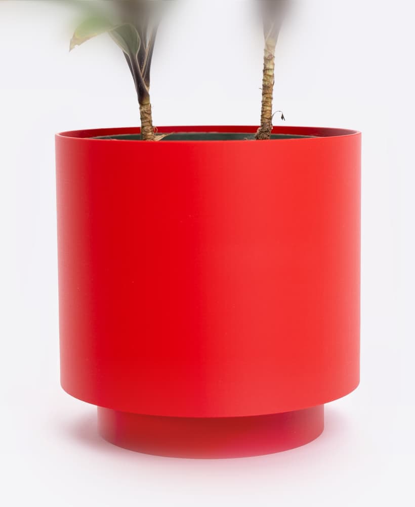 The Harlow - Planter with Hidden Drip Tray 3d model