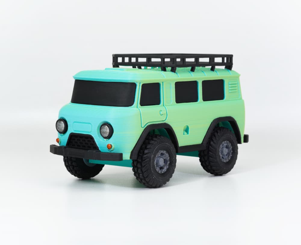 Uaz 452 Bukhanka 3d model