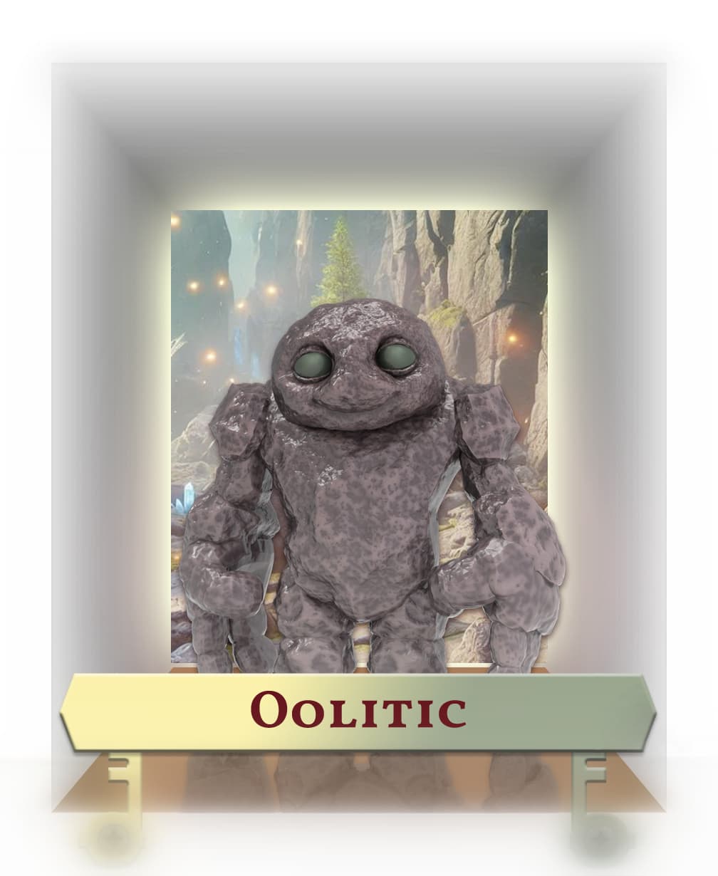 Oolitic 3d model