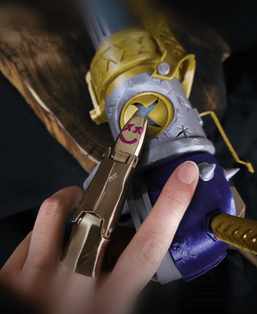 Jinx finger from Arcane 3d model
