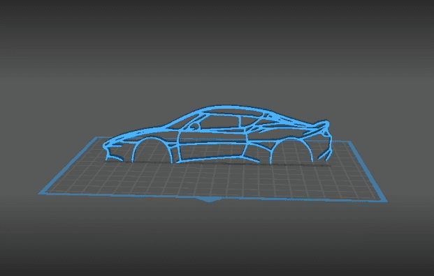 Lotus - Evora Wall Art 3d model