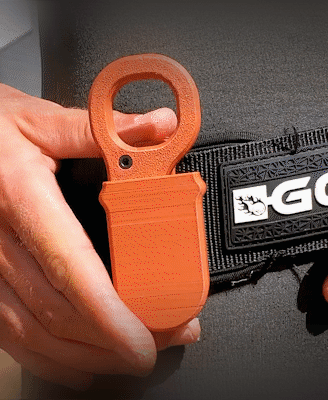 Water Sports Safety Line Cutter with Bottle Opener 3d model
