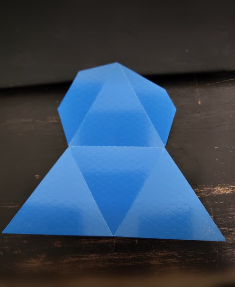 Flat Pack Pyramid - Geometry Demo 3d model