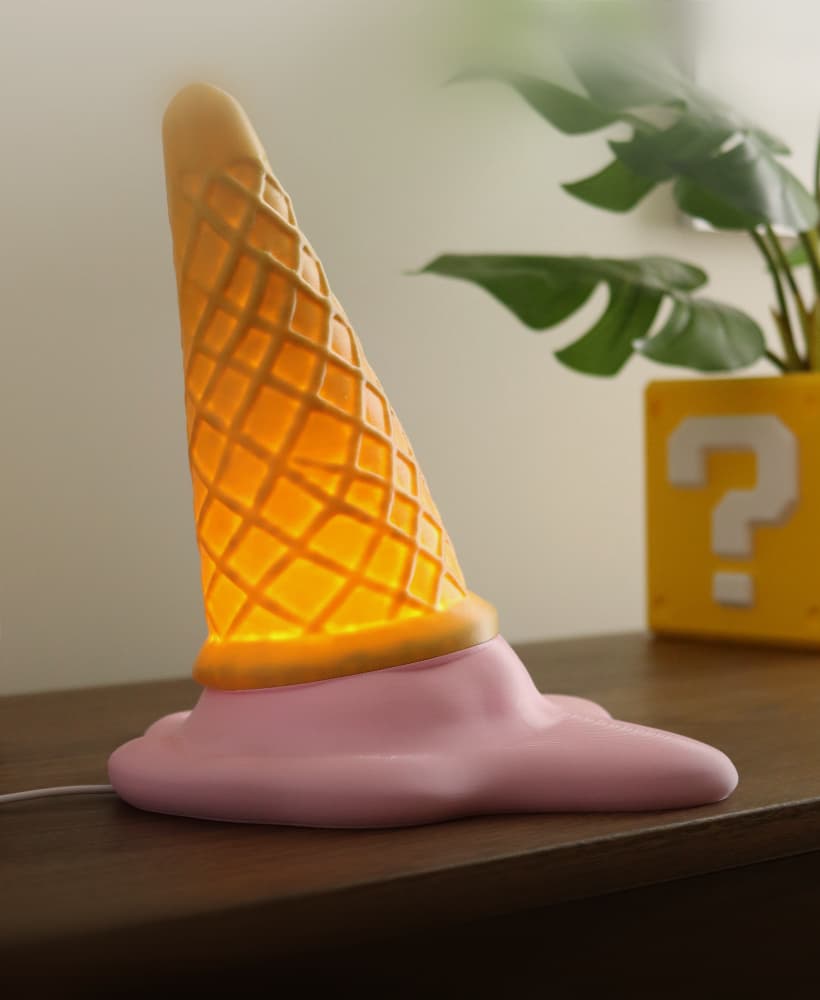 SCOOP - Ice cream lamp 3d model