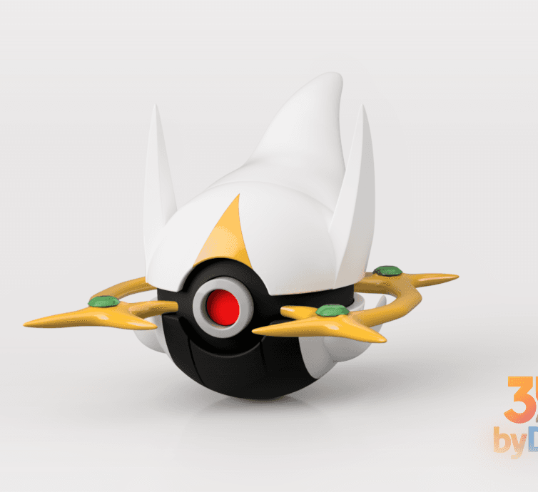 Arceus Pokeball 3d model