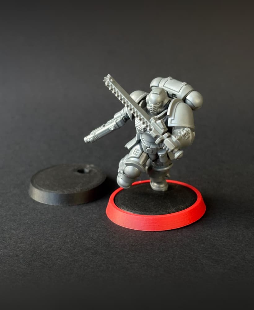 Adapter rings for bases (28 mm to 32 mm) 3d model