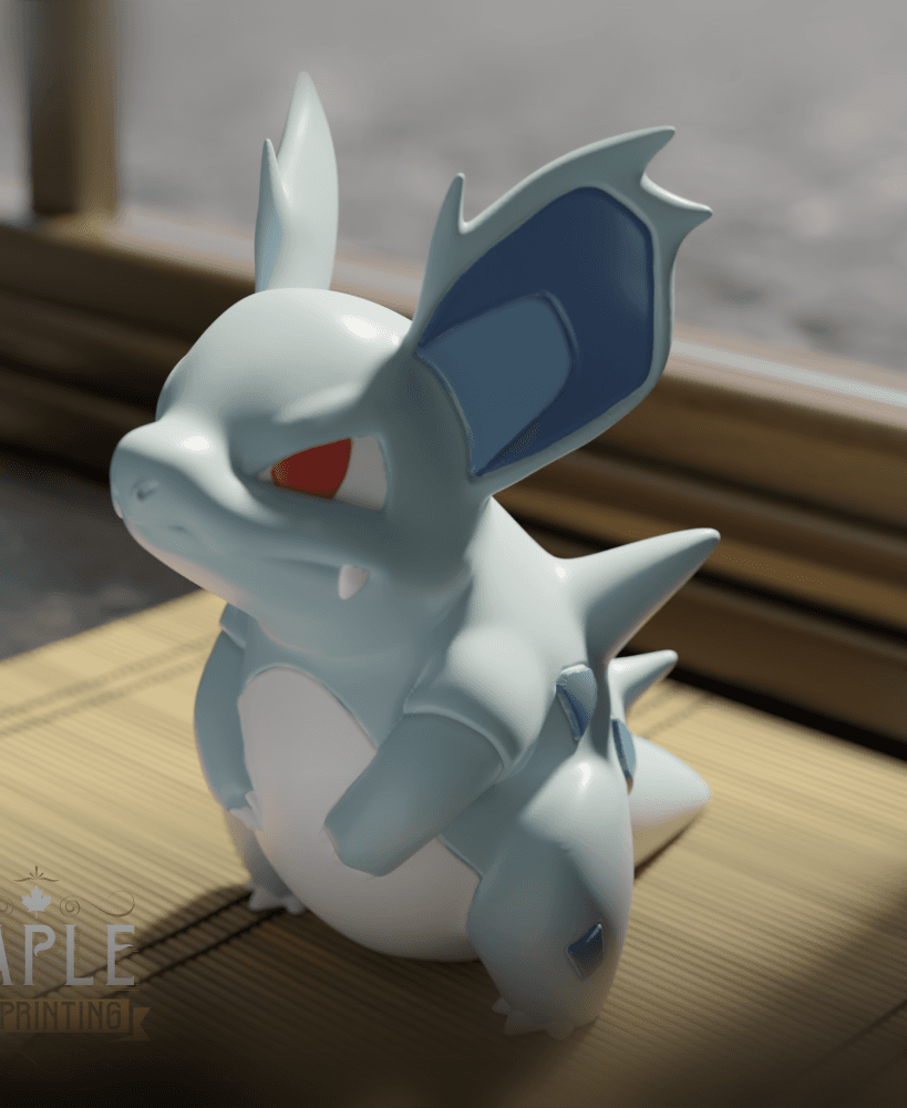 030. Nidorina - Basic & Ornamental 3d model