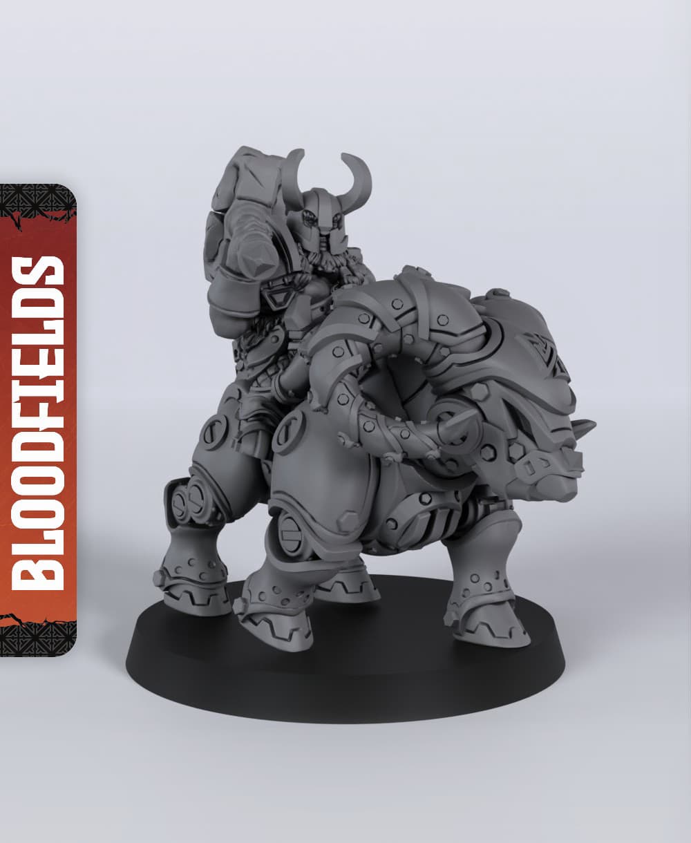 Duri Hillhorn - With Free Dragon - 5e DnD Inspired for RPG and Wargamers 3d model