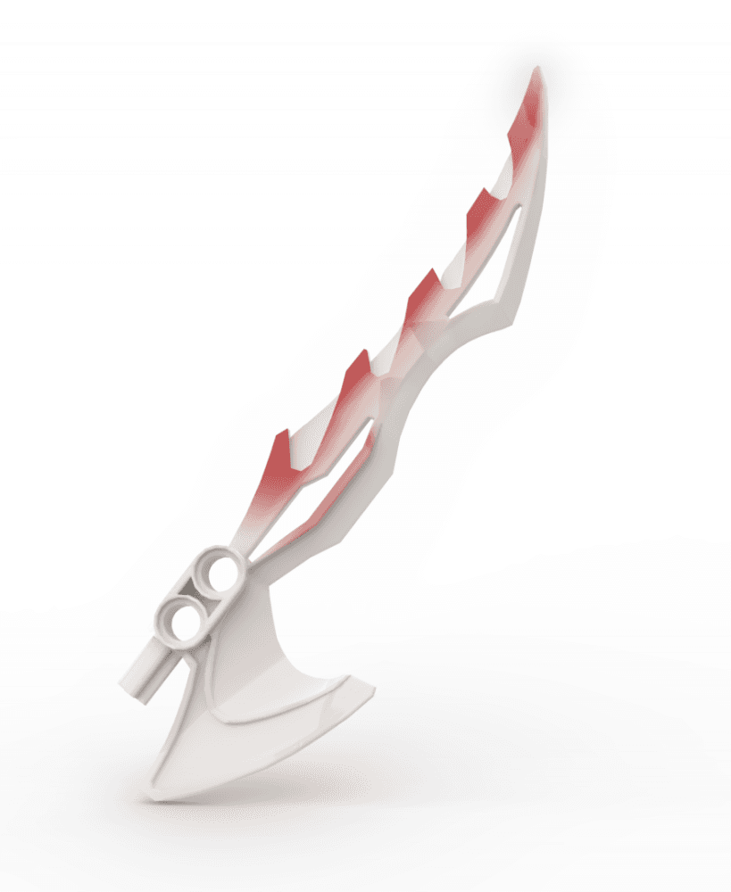 Bionicle - Sharktooth Sword 3d model
