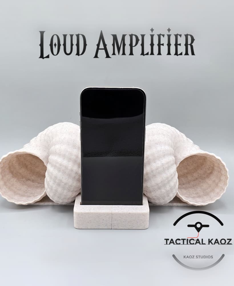 Seashell Horn Amplifier - Very Loud 3d model