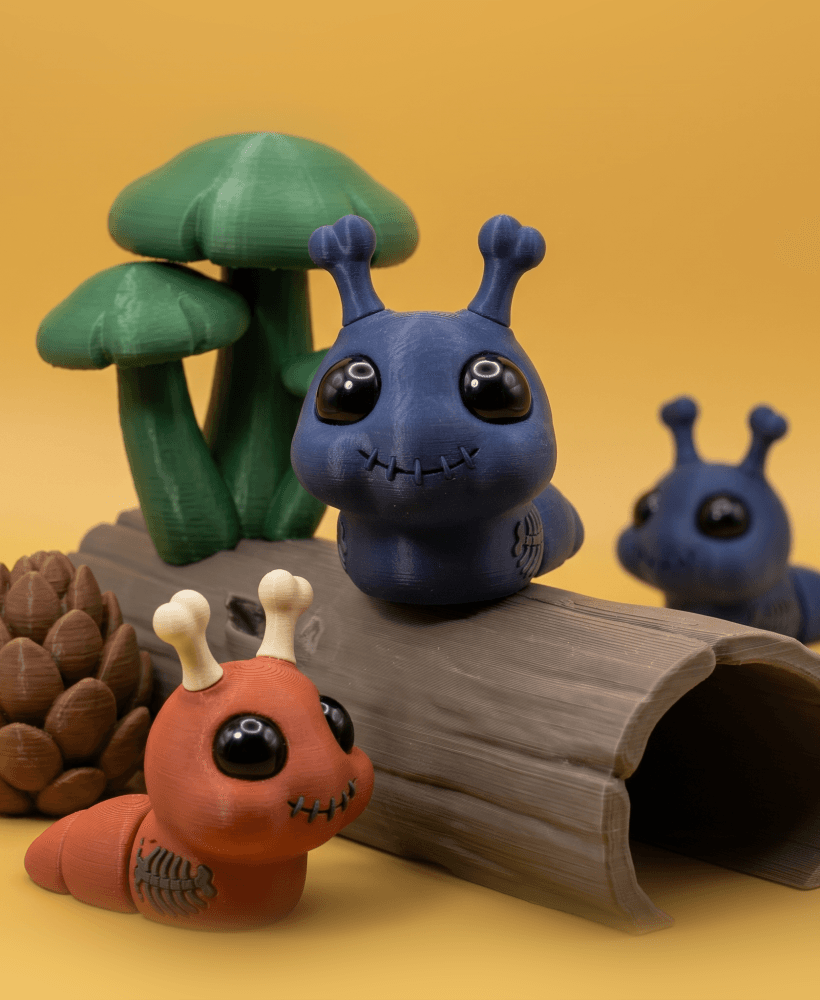 FlexiSlugs-SKELETON-Articulated-v1.stl 3d model